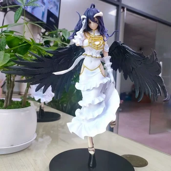 30 cm Kdcolle Overlord Albedo Krídlo Anime Obrázok Sexy Dievča Akcie Obrázok Socha Model Bábiky Zberateľskú Ploche Ornament Hračka Dary