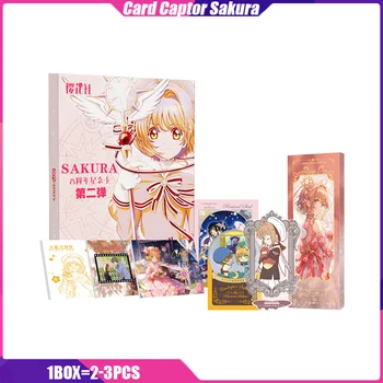 CardCaptor Sakura Karty YINGHUASHE Anime Hracie Karty Booster Box na Hračky Tajomstvo Box Doskové Hry Narodeninové Darčeky pre Chlapcov a Dievčatá