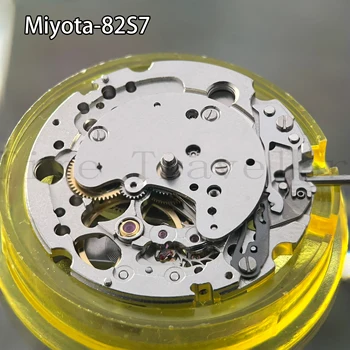 Japonsko Top Pohyb Miyota 82S7 Zlato Kostra Dial 21 Šperky, Automatický Mechanický Pohyb AAA+ Kvalitné Malé SEK/24H Indikátor