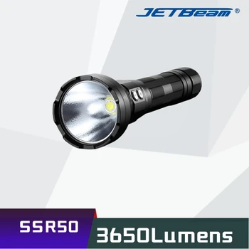 Jetbeam SSR50 3650 Lumen Nabíjateľná LED Baterka Hodiť 483 metrov S Power Bank Funkcia