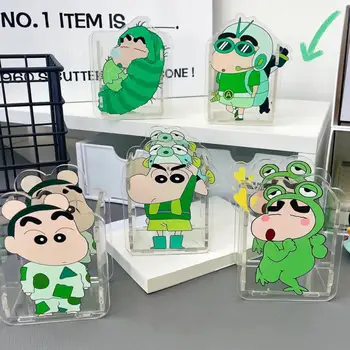 Kawaii Roztomilý Sanrio Crayon Shinchan Pero Kontajner Transparentné Úložný Box Karikatúra Roztomilý Nádherné Akryl Anime Hračky Pre Dievčatá