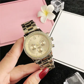 Kvalitné Klasické Módne Quartz Ženy Hodinky Z Nerezovej Ocele Dámske Luxusné Watchs Diamant Hodinky Reloj De Señoras