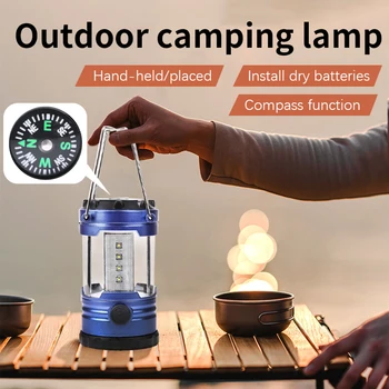 LED camping svetlá Multi-funkčné prenosné kôň svetlá, núdzové osvetlenie camping svetlá