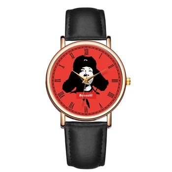 Minimalizmus Žien Quartz Hodinky Náramkové hodinky v Pohode Menšiny Osobnosť Temperament Hodinky Vysokej Kvality Reloj Mujer