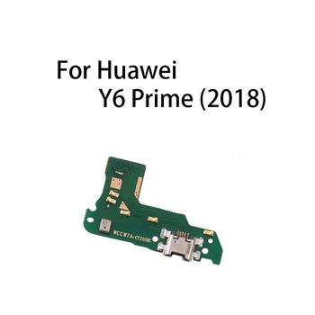 Nabíjanie pomocou pripojenia USB Port Rada Flex Kábel Konektor pre Huawei Y6 Prime (2018)