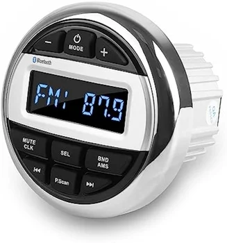 Nepremokavé Morských Stereo Bluetooth Rádio, Motocykel Audio Čln Car MP3 Prehrávač Auto ozvučenie FM AM Prijímač Pre SPA ATV, UTV