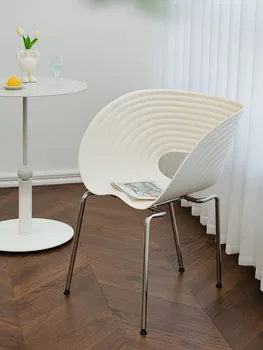 Nordic Shell Jedálenské Stoličky Domov Dizajn Nábytku Operadlo Kresla Tvorivé Káva Stoličky Luxusná Obývacia Izba, Jedálenský Stôl Stolice