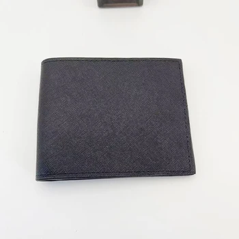 Nové pánske klasické kožené peňaženky, 2024 kríž zrna cowhide peňaženky, MB kožené multi card peňaženky karty taška, 2024