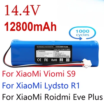 Náhrada Za R1 Roidmi Eve Plus Viomi S9 Robot Vysávač Batérie Kapacity 12800mAh Príslušenstvo Diely