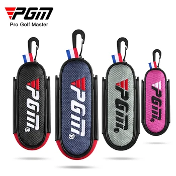 PGM Mini Golf Ball Bag Mužov A Žien Malé Pás Pack Magnetické Satchel Bag Loptu Prívesok Môže Držať Dve Gule, 4 Farby