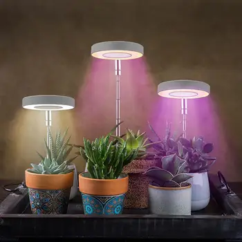 Rastlina Svetlo Stabilnú Podporu Rastu celé Spektrum Tri-rýchlosť Načasovanie LED Kvetináč Lampa Garden Dodávky
