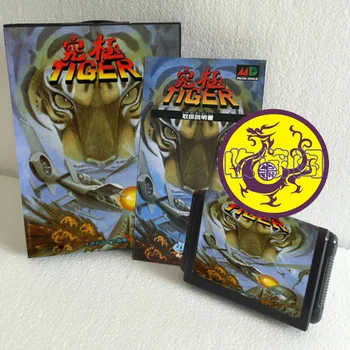 Tiger s Box a Manuálne Kazety pre 16-Bitové Sega MD Hra Karty MegaDrive Genesis Systém