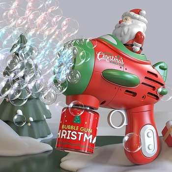 Vianoce Bubliny Zbrane Stroj pre Deti, 7000+ Bubliny Za Min rozsvieti Bublina Maker, Vnútorný/Vonkajší Narodeninová Párty pre Chlapcov Dievča