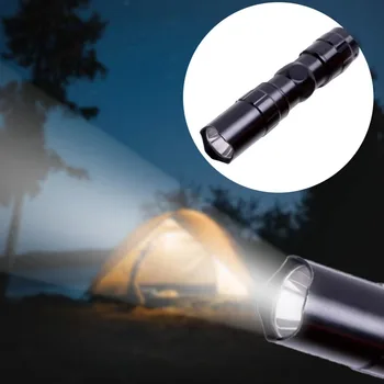 Vodotesné Mini LED Baterka Pochodeň Vrecku Ľahké Prenosné Svietidlo Použiť Batérie Výkonné LED Pre Lov Camping Veľkoobchod