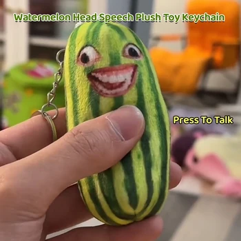 Vtipné Zložité Melón Pásy Keychain Prívesok Školské Tašky Ornament Darček