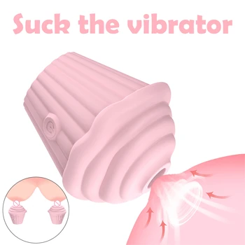 Výkonné Sanie Vibrátor 5 Frekvencia Vaginálne Klitorálny Stimulátor Vibrátor Roztomilý Sacia Hlavica Masér Prenosné Dospelých, Sexuálne Hračky