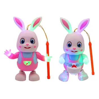 Čínsky Bunny Svietidlo Ručné Prenosné Viacúčelový Deti Darčeky Retro na Svadbu Krytý Vonkajší Nový Rok Oslava Dekor